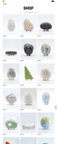 eCommerce website: Monsieur Cailloux